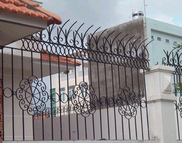 dịch vụ làm hàng rào sắt chống gỉ