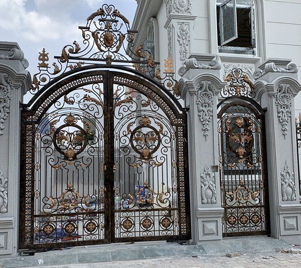 Mẫu Cửa Sắt Nghệ Thuật